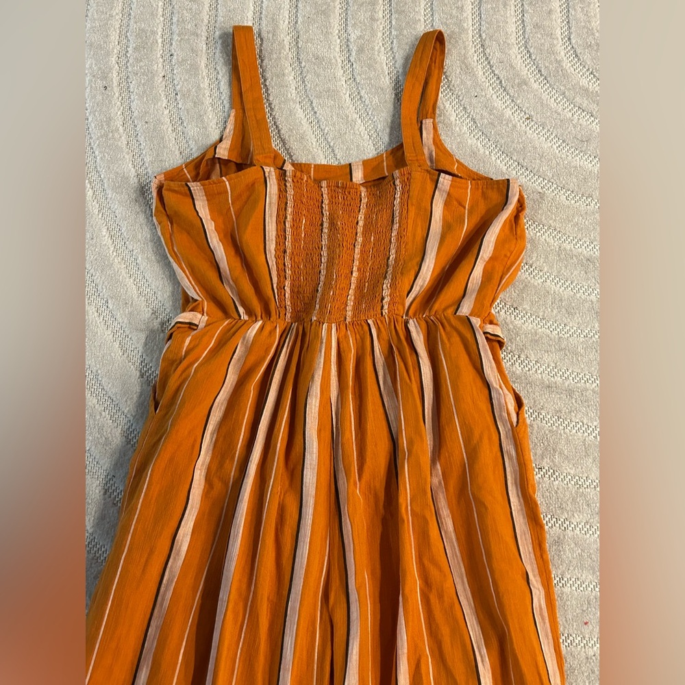 Lucky Brand Catalina Striped 100% Cotton Striped Causal Jumpsuit - XL - Picture 7 of 16
